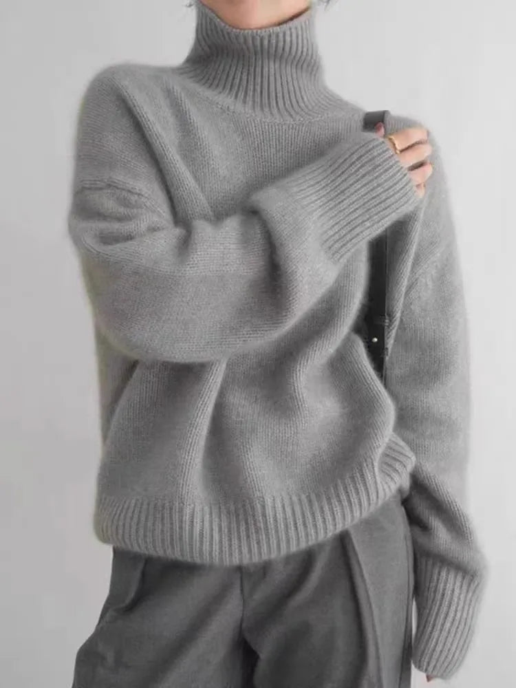 Trendy Kasjmier Sweater voor Dames – Luxe Comfort en Tijdloze Pasvorm 4