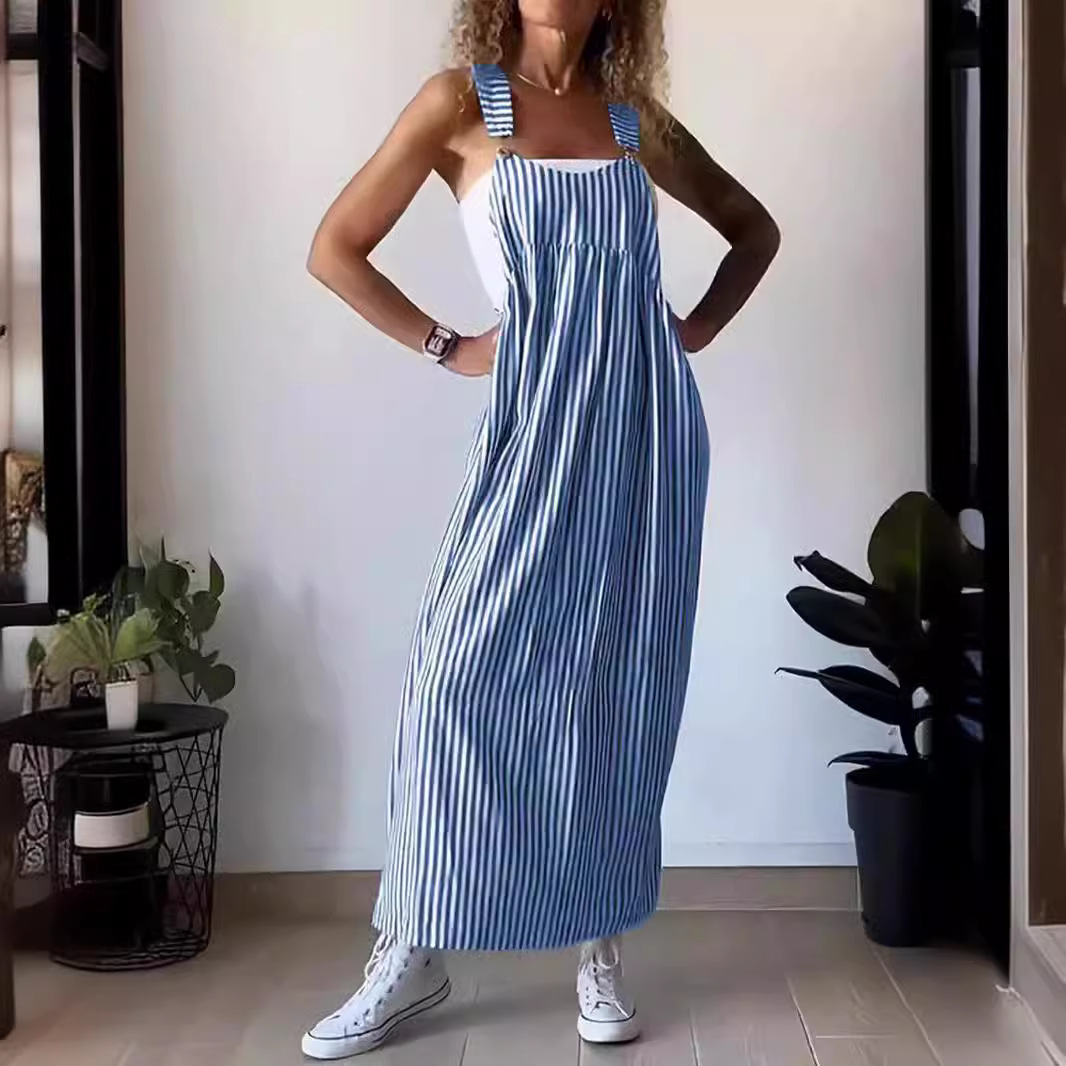 Zomerse Dames Jumpsuit van 100% Katoen – Lichtgewicht en Comfortabel voor Warme Dagen, Verkrijgbaar in Meerdere Kleuren en Maten S t/m XL 8