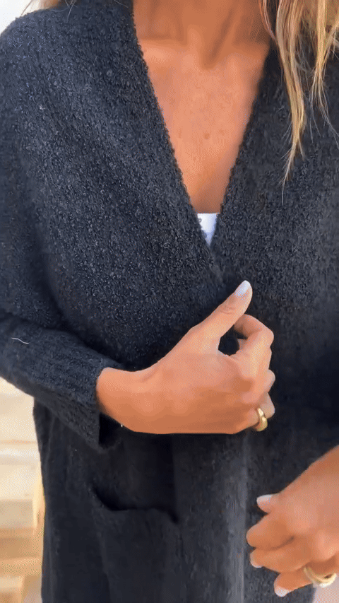 Zwart Dames Vest met Zakken – Comfortabel en Stijlvol Herfst Vest voor Dames in Diverse Maten 5