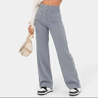 Hooggetailleerde Broek | Comfortabel, Elegant & Flatterend met Elastische Pasvorm