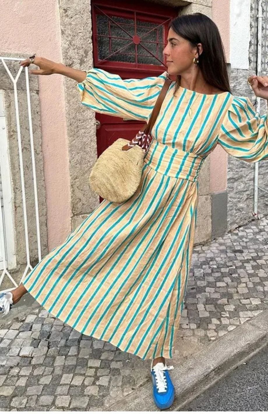 Sophie | Maxi Jurk | Lange Jurk Dames | Lange Zomerjurk-3