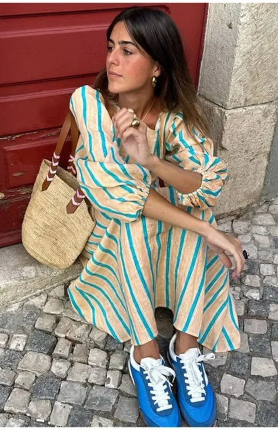 Sophie | Maxi Jurk | Lange Jurk Dames | Lange Zomerjurk-4