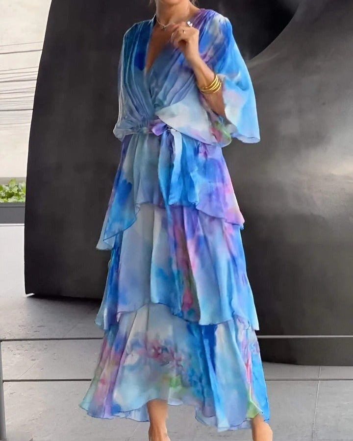 Sophie | Maxi Jurk | Lange Jurk Dames | Lange Zomerjurk 2