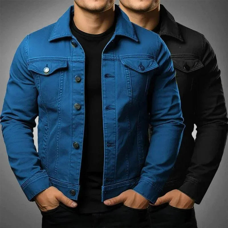 Casual Spijkerjas voor Dames in Klassiek Blauw – Perfecte Pasvorm van 100% Katoen 1