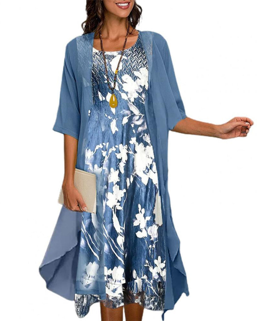 Emma | Elegante Zomerjurk Dames Met Elastische Pasvorm voor Elke Gelegenheid 0