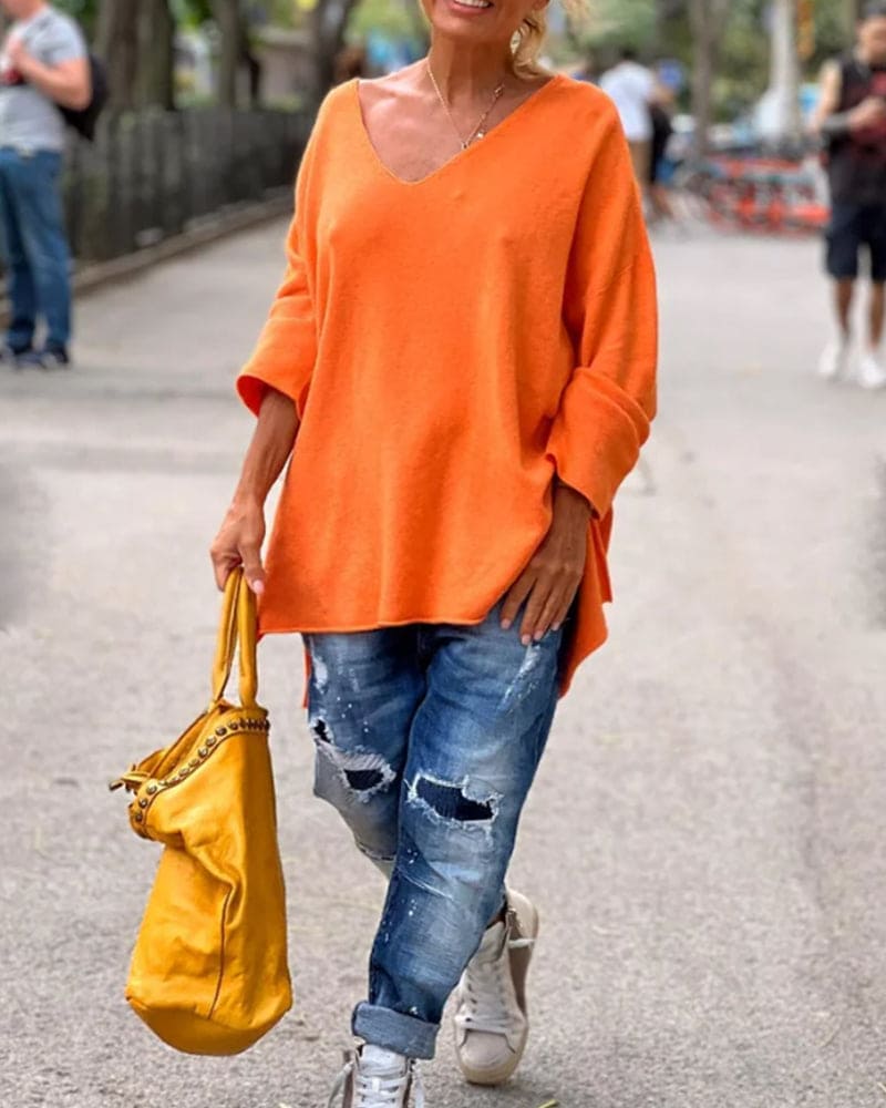 Emma | Luxe Oversized Kasjmier Truien voor Dames met Elegante Stijl 3