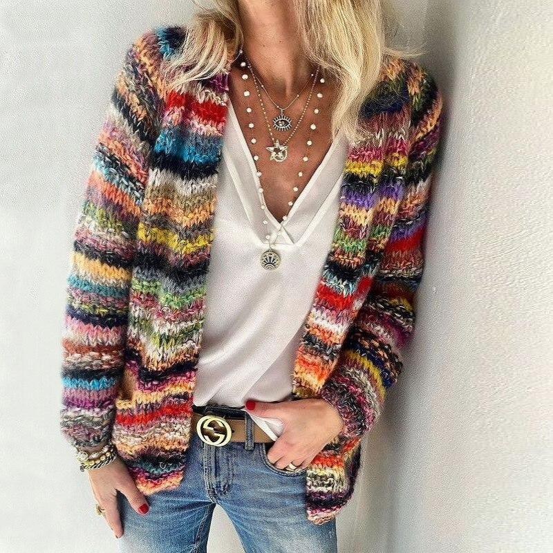 Emma | Stijlvol Dames Vest met Multicoloured Ontwerp voor Elke Outfit 0