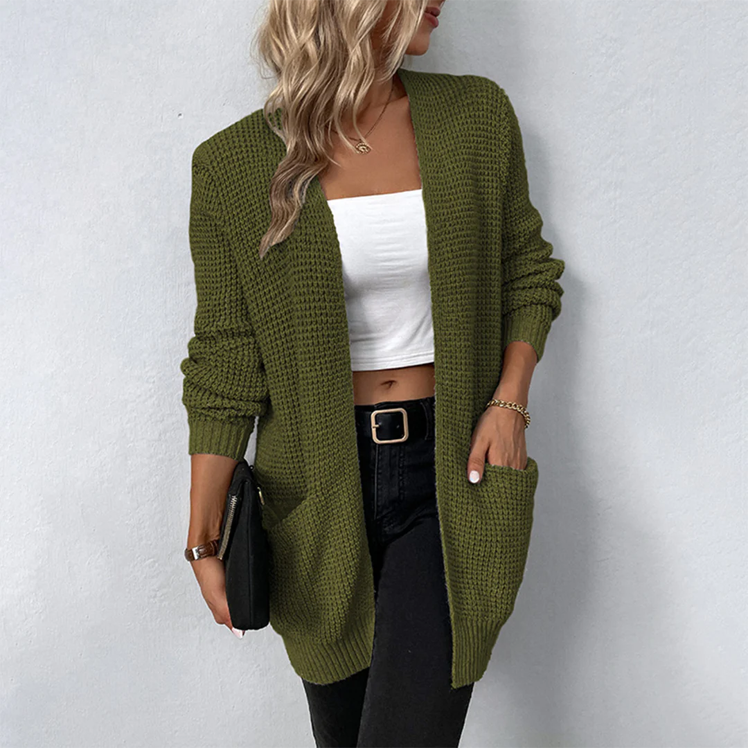Emma | Stijlvol Dames Vest met V-hals voor Herfst en Winter 0