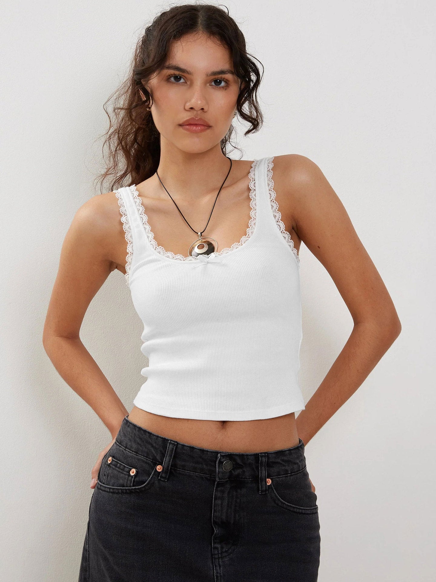 Emma | Stijlvolle Mouwloze Tanktop Dames van Zachte Ribstof 0