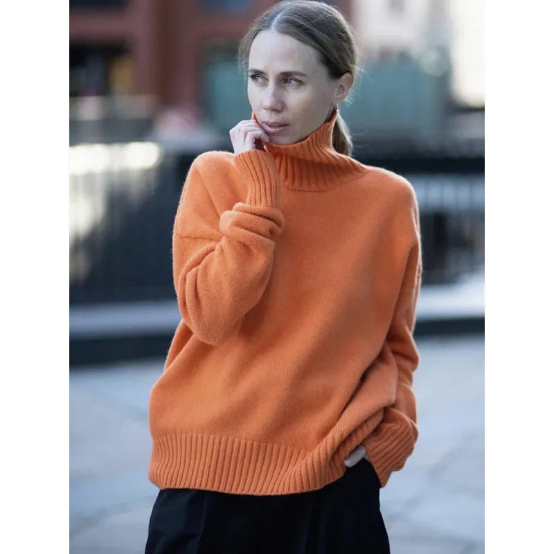 Emma | Stijlvolle Turtleneck Trui voor Dames Ideaal voor Koude Seizoenen 15