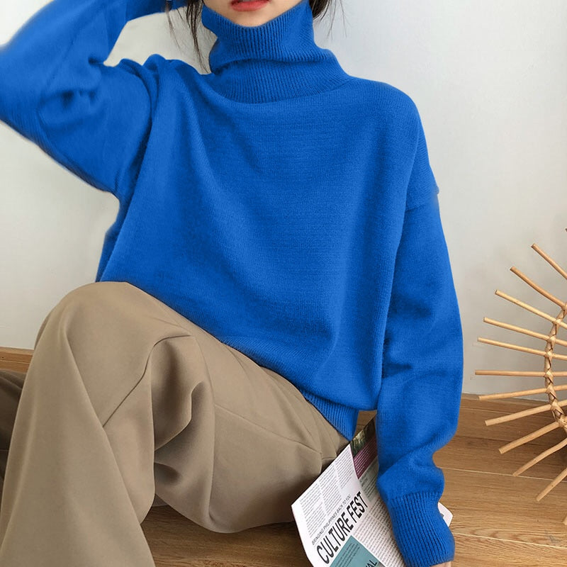 Emma | Stijlvolle Turtleneck Trui voor Dames Ideaal voor Koude Seizoenen 3