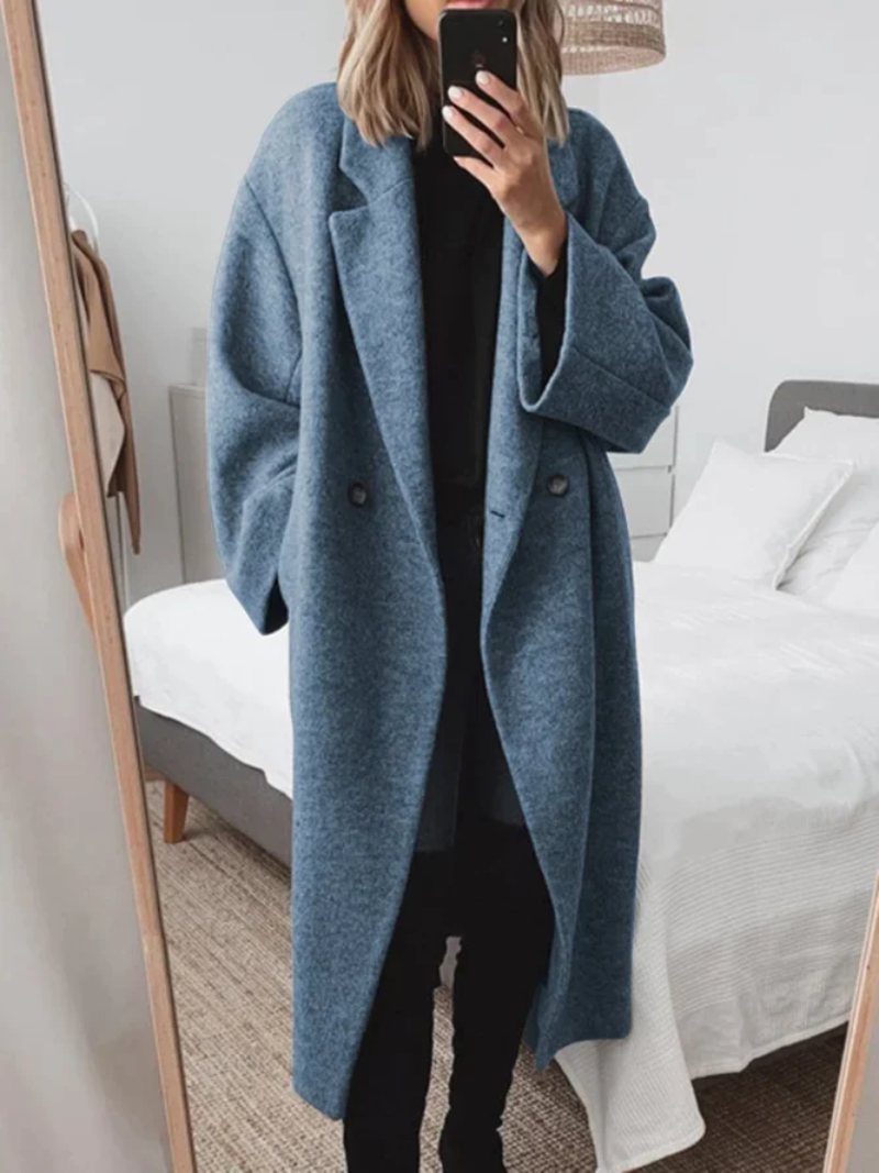 Emma | Tijdloze Lange Dames Jas Winter voor Comfort en Stijl 2