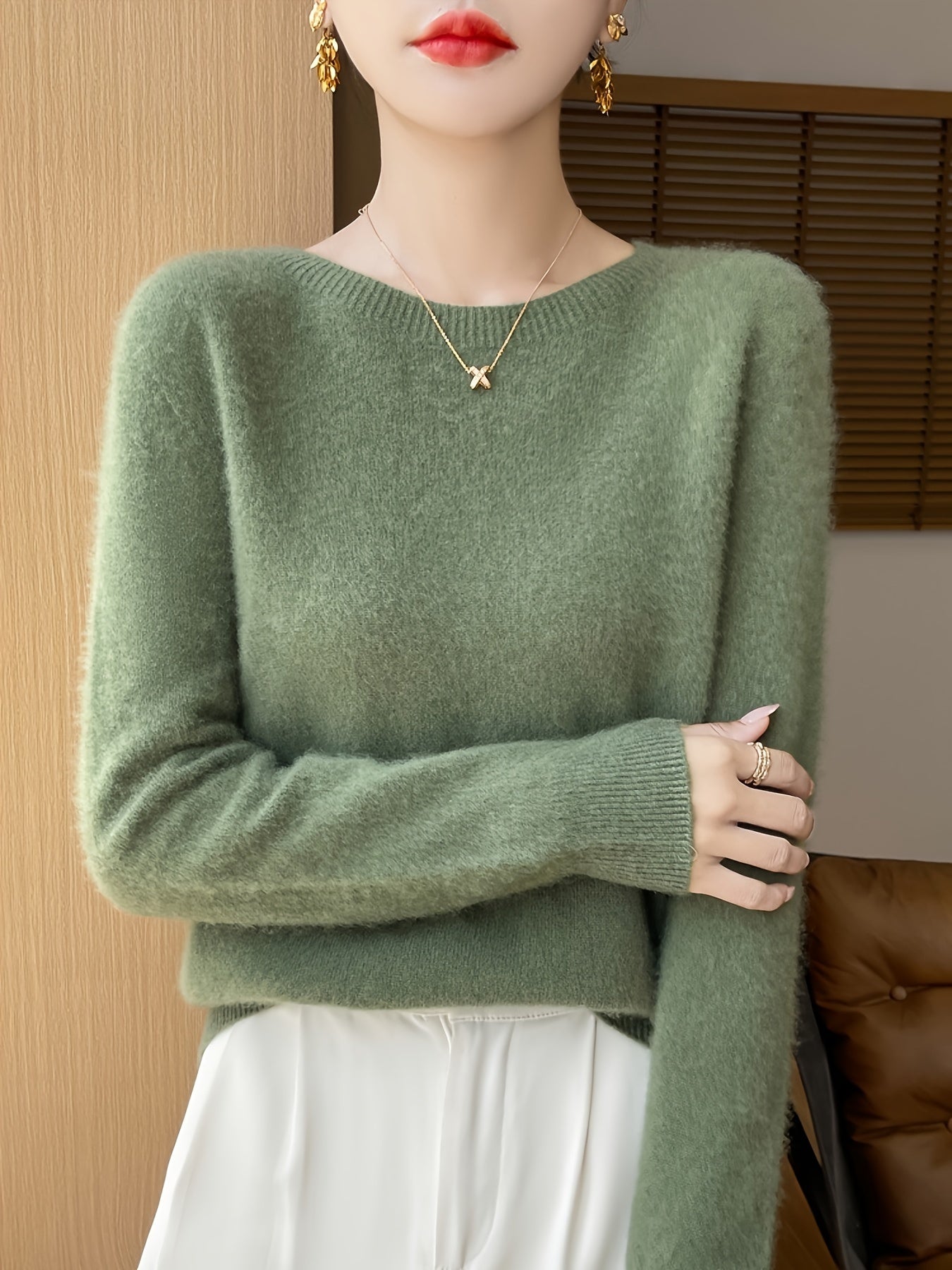 Emma | Warme Lange Truien Dames voor Cozy Herfstdagen 0