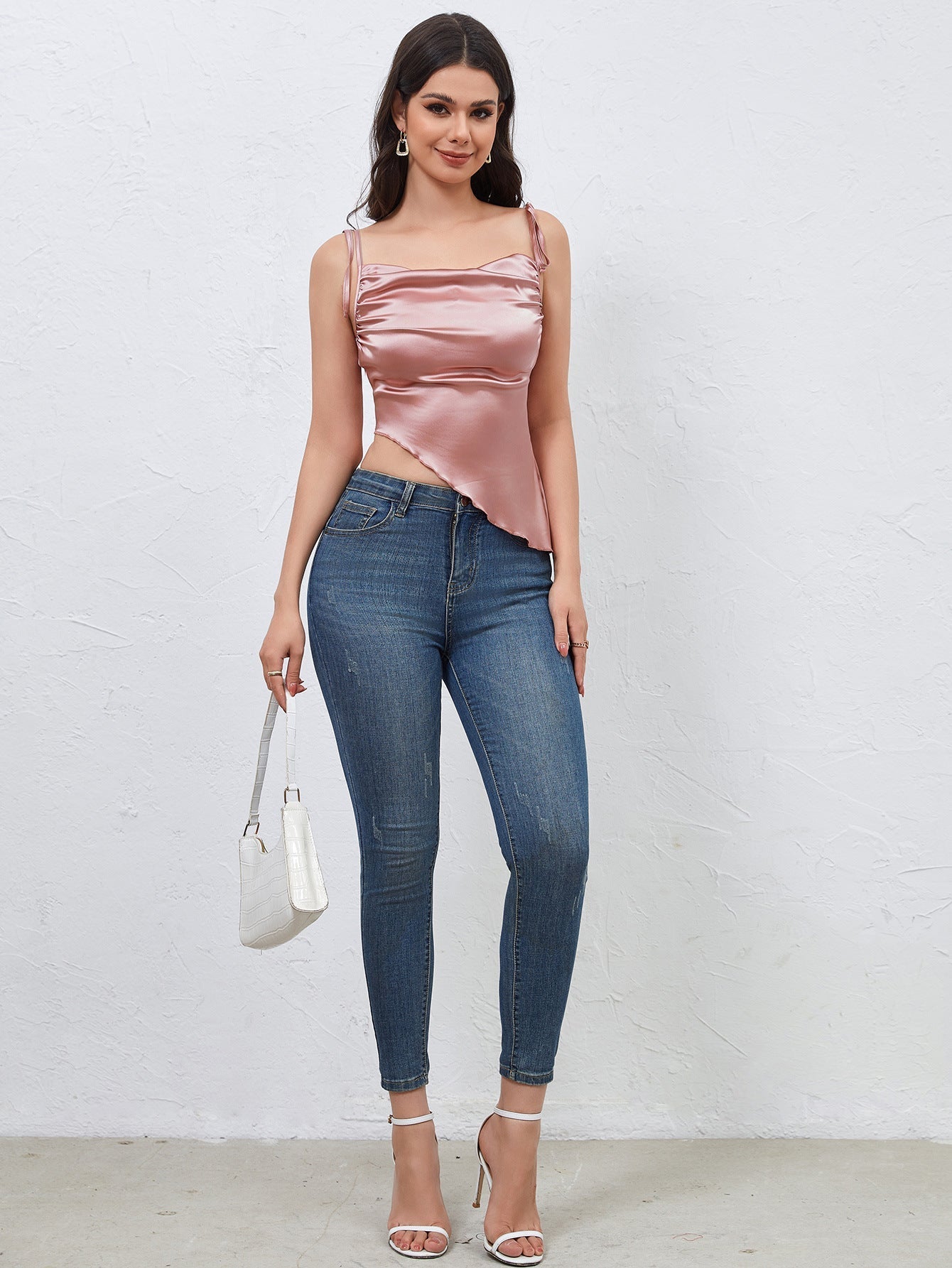 Eva | Elegante Asymmetrische Blouse Dames voor Feestelijke Gelegenheden 5
