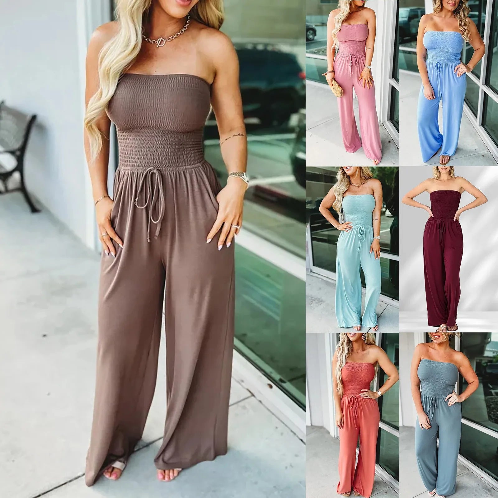 Feestelijke Zwarte Jumpsuit voor Dames – Stijlvolle en Comfortabele Overall met Flatterende Pasvorm 6