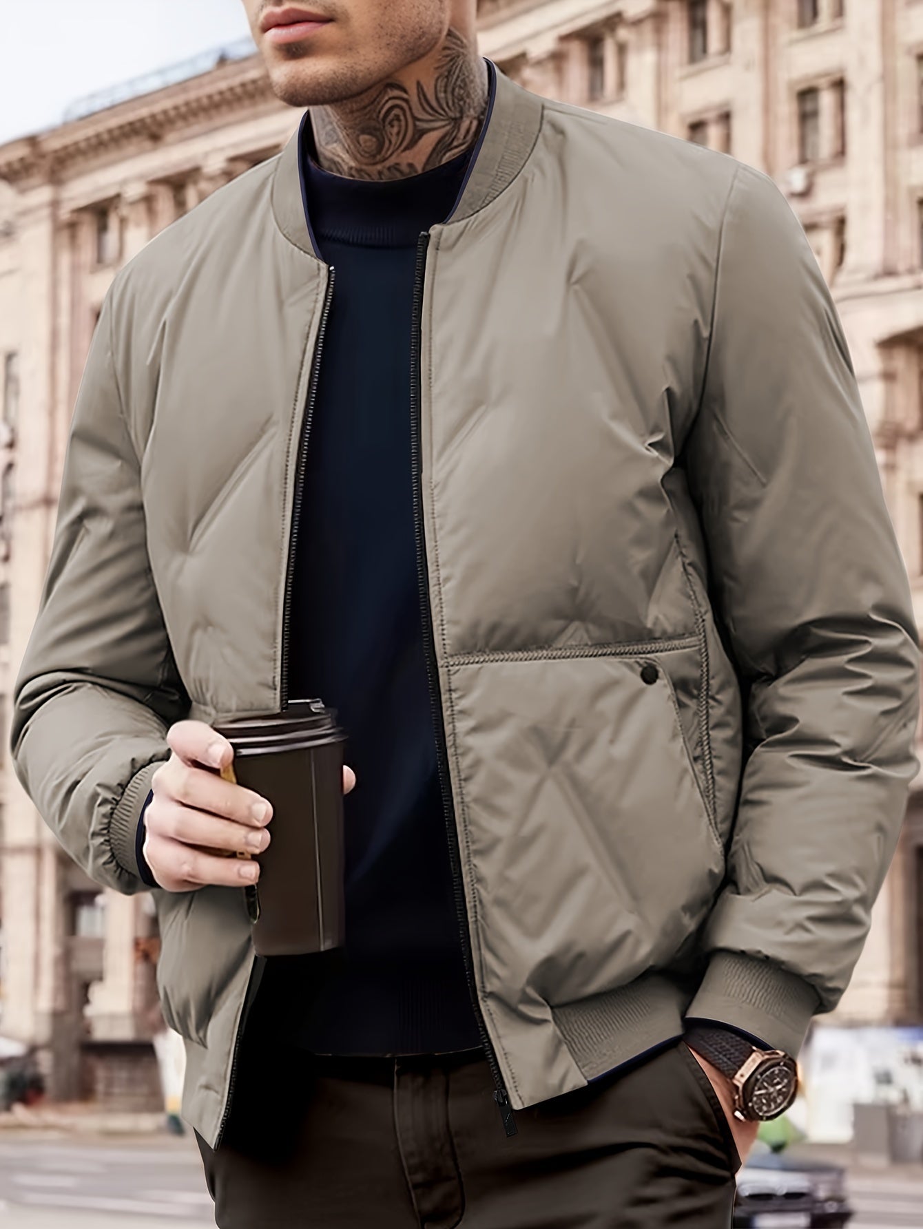 Joris | Warme Fleece Winterjas Heren voor Buitenactiviteiten en Comfort 1