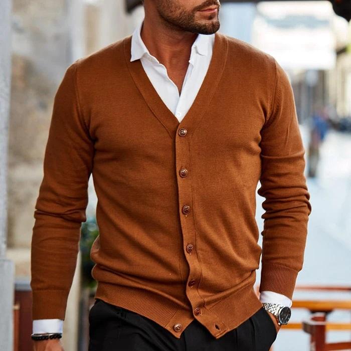 Lars | Stijlvolle Cardigan Heren voor Casual en Kantoor Gebruik 1