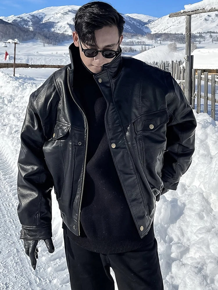 Lars | Trendy Oversized Jas voor Mannen met Stijl en Comfort 0