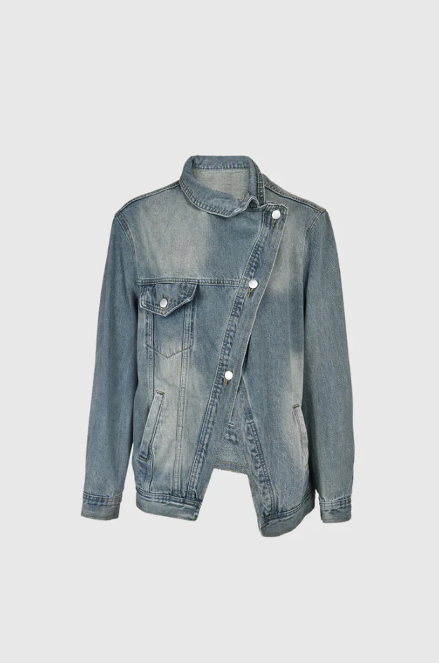 Lena | Artistieke Spijker Jas voor Vrouwen met Unieke Stijl 5