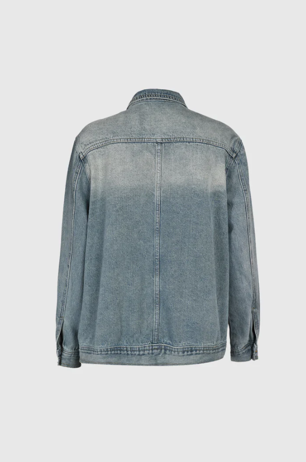 Lena | Artistieke Spijker Jas voor Vrouwen met Unieke Stijl 6