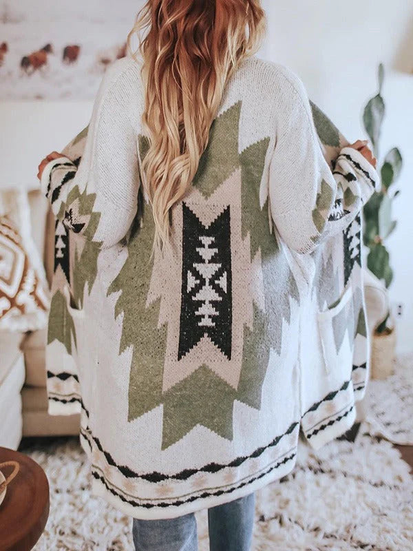 Lotte | Elegant Geweven Dames Vest voor Vrouwen met Vintage Tribal Motief 0