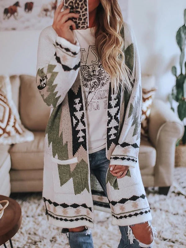 Lotte | Elegant Geweven Dames Vest voor Vrouwen met Vintage Tribal Motief 1