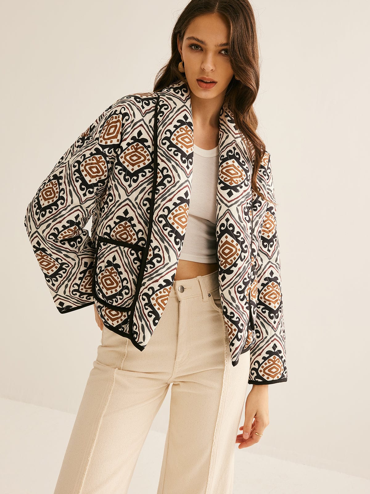 Lotte | Etnische Oversized Dames Zomerjas met Boho-Stijl voor Warme Dagen 1