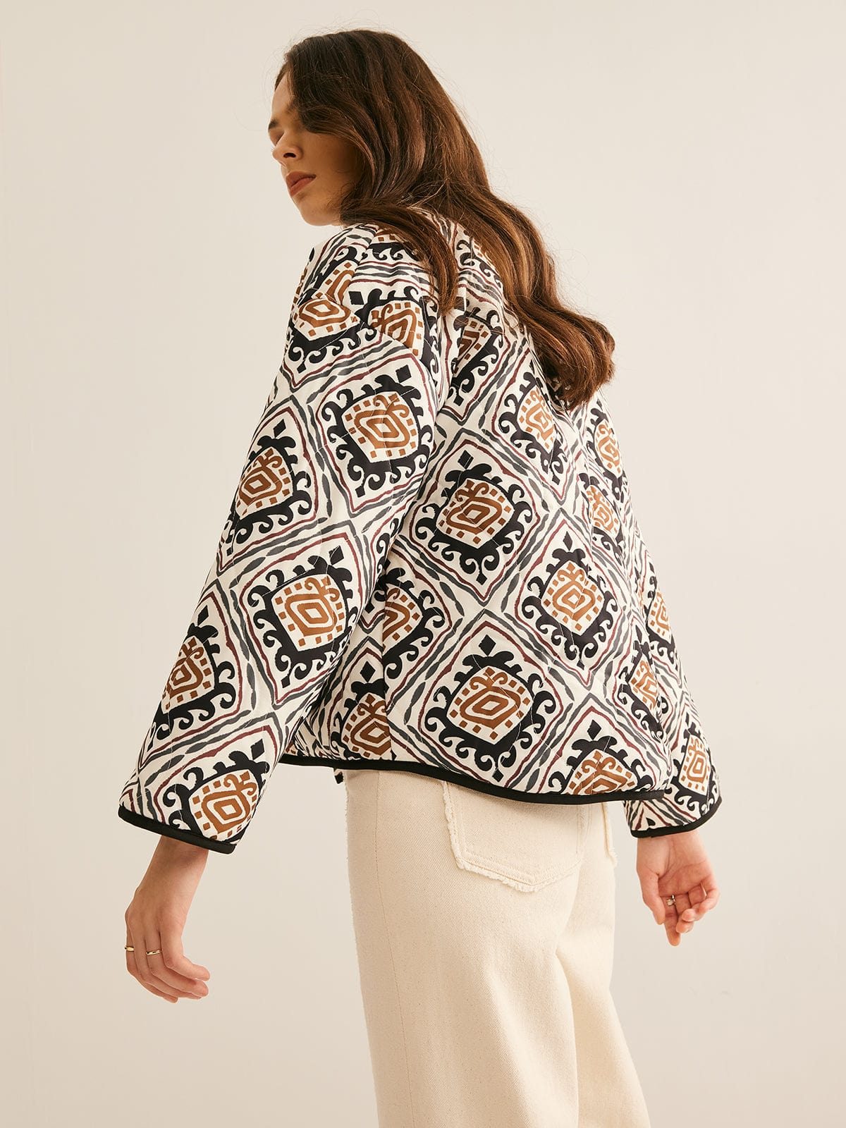 Lotte | Etnische Oversized Dames Zomerjas met Boho-Stijl voor Warme Dagen 4