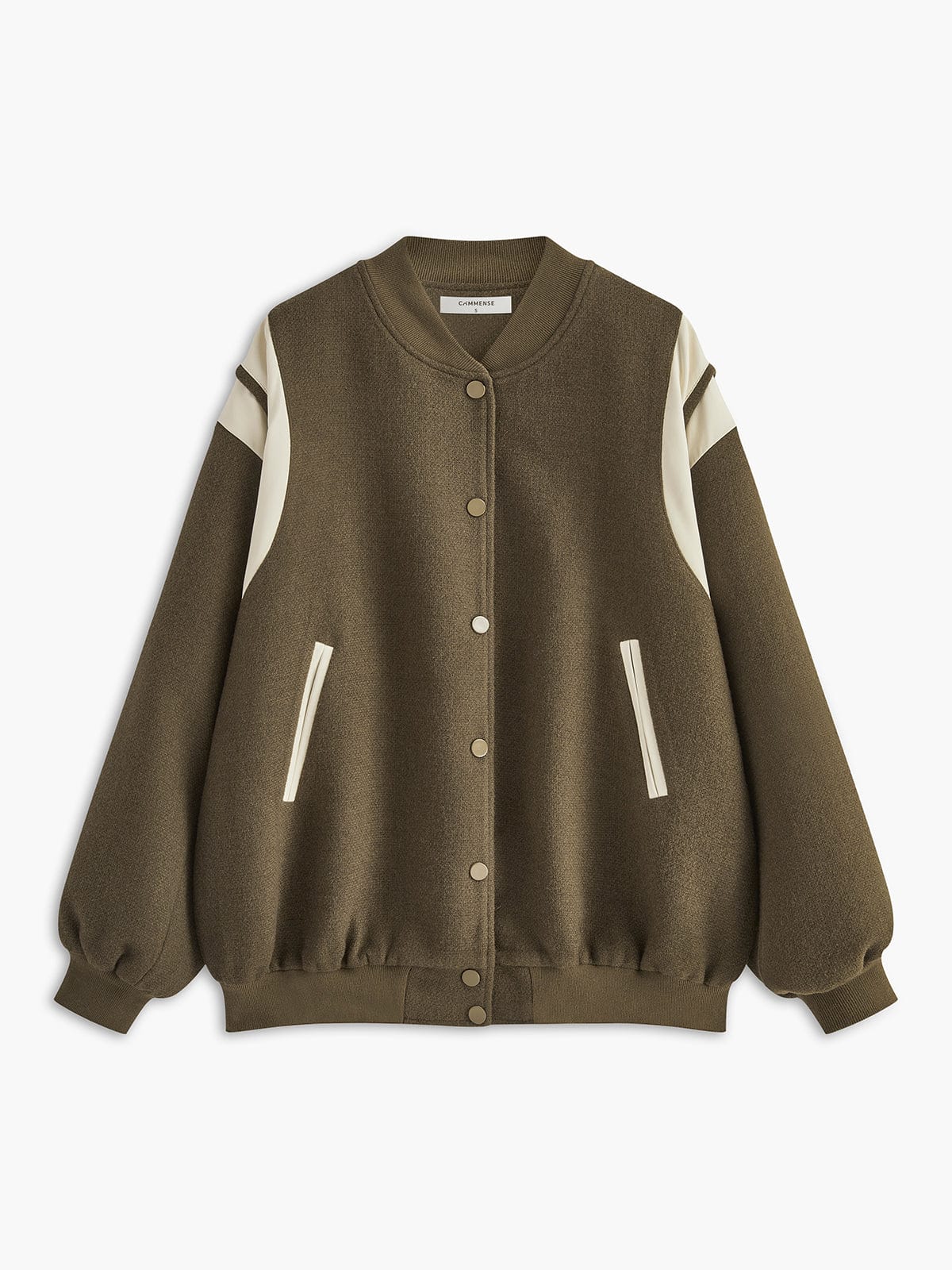 Molly | Casual Oversized Varsity-Jack voor Dames met Retro-Stijl 3