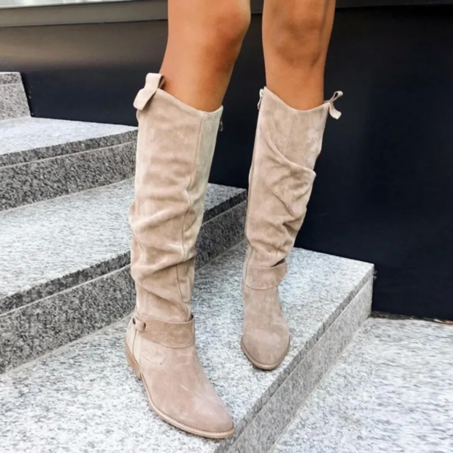 Emma | Luxe Suède Laarzen Dames voor Comfort en Stijl 1