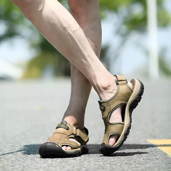 Lars | Comfortabele Heren Sandalen Met Verstelbare Gespen Voor Actieve Dagen 1