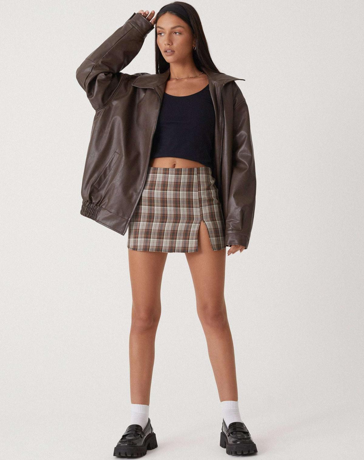 Sophia | Modieuze Leren Damesjas voor de Winter met Oversized Pasvorm 1
