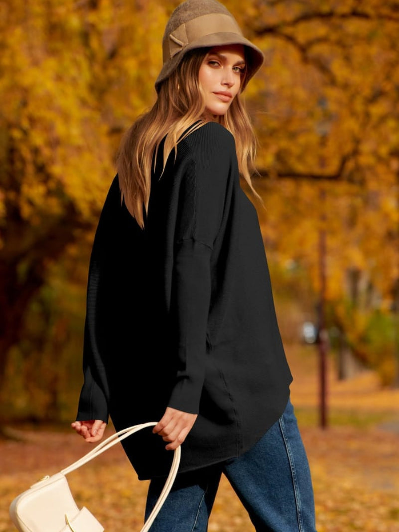 Sophie | Luxe Oversized Cashmere Dames Trui voor Herfst en Winter 2