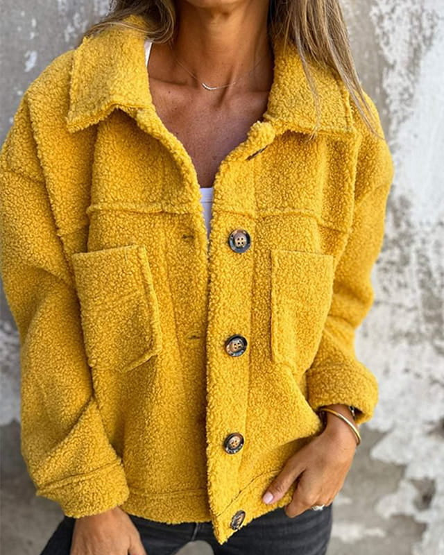 Stijlvolle Herfstjas Dames met Zakken en Comfortabel Stof – Warm en Ademend voor de Herfst 2