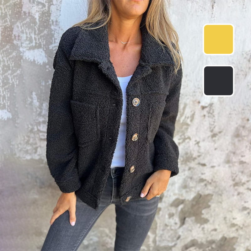 Stijlvolle Herfstjas Dames met Zakken en Comfortabel Stof – Warm en Ademend voor de Herfst 4