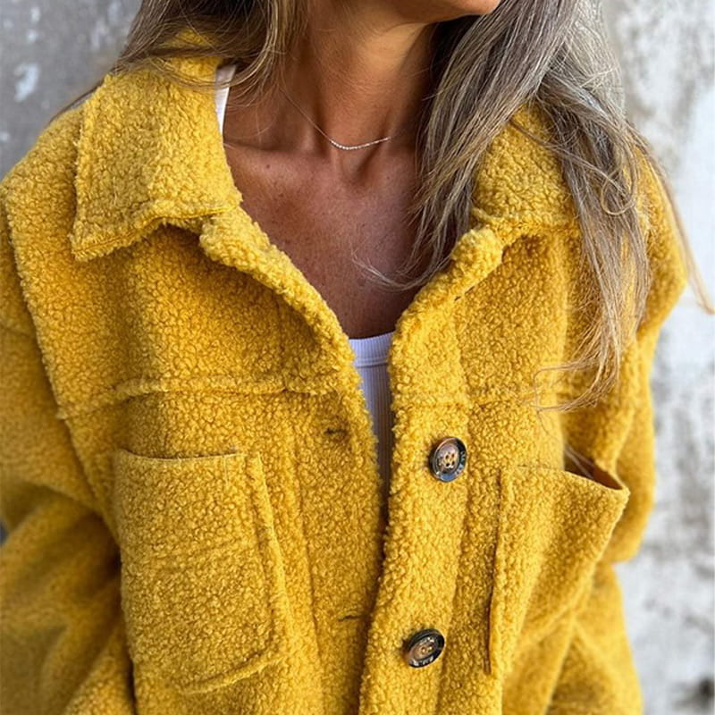 Stijlvolle Herfstjas Dames met Zakken en Comfortabel Stof – Warm en Ademend voor de Herfst 5