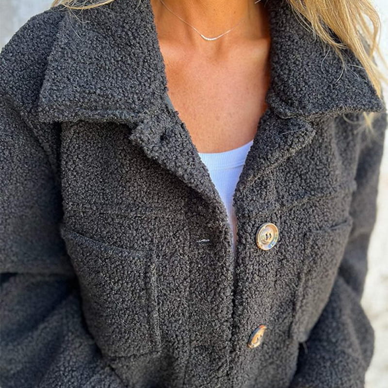 Stijlvolle Herfstjas Dames met Zakken en Comfortabel Stof – Warm en Ademend voor de Herfst 6