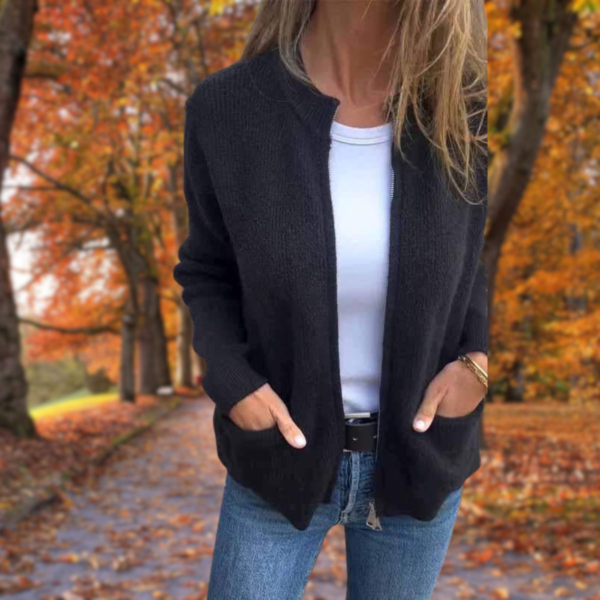 Zacht Herfst Vest voor Dames – Veelzijdig en Comfortabel, Verkrijgbaar in Meerdere Maten en Kleuren 5