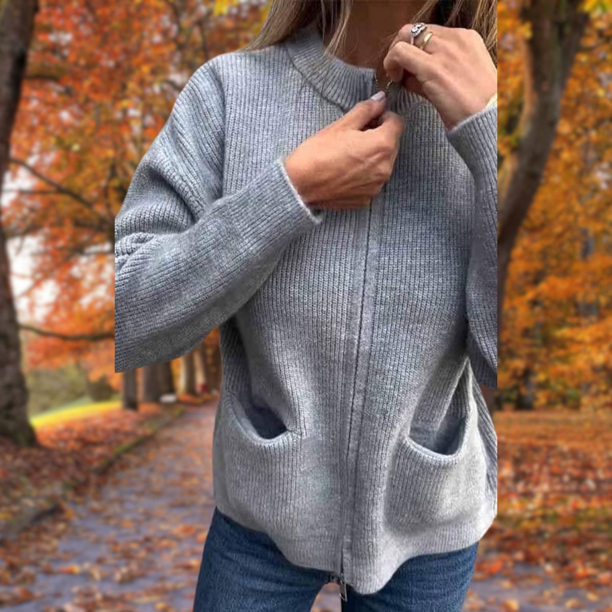 Zacht Herfst Vest voor Dames – Veelzijdig en Comfortabel, Verkrijgbaar in Meerdere Maten en Kleuren 6