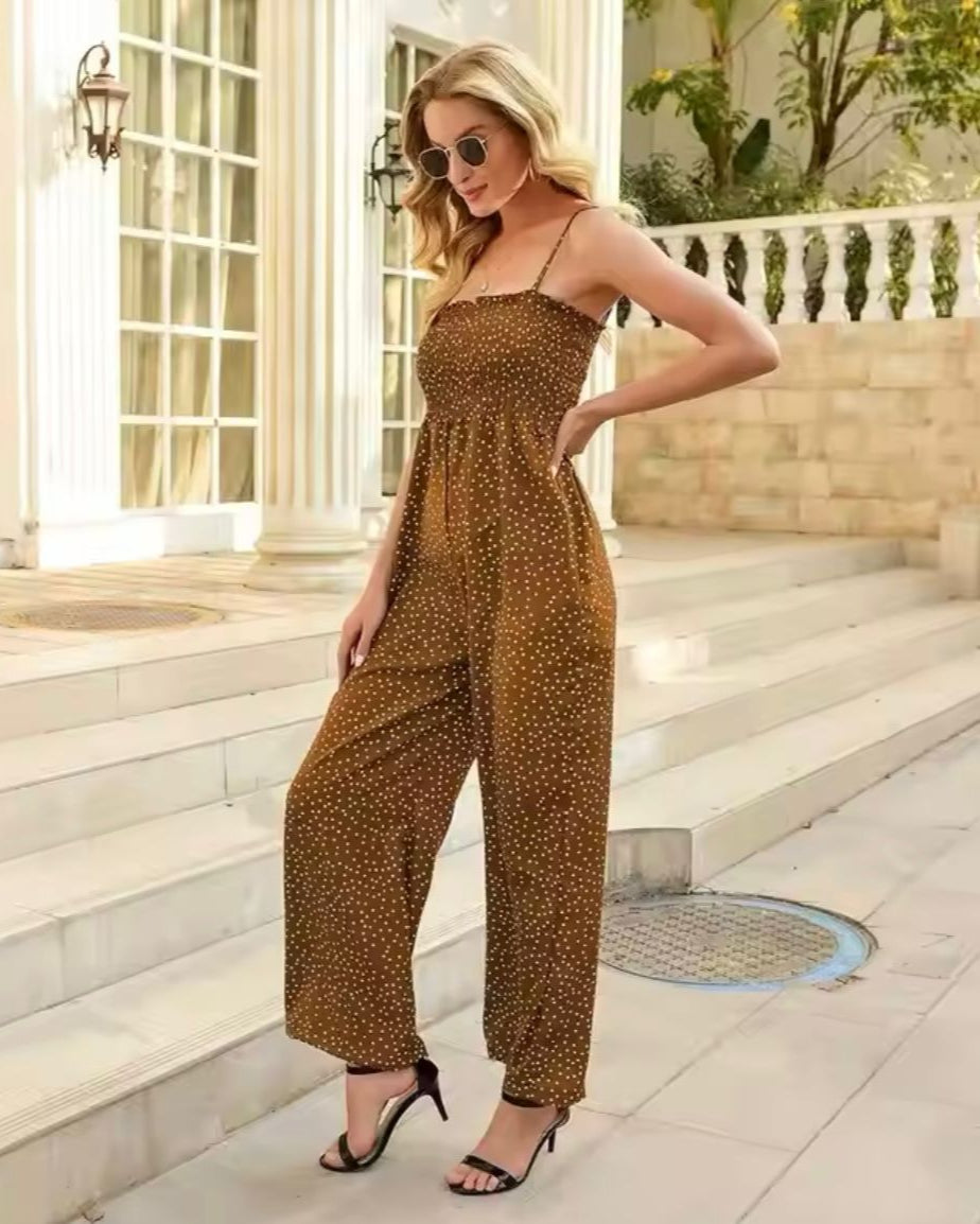 Zwarte Jumpsuit Dames van 100% Katoen – Comfortabele en Stijlvolle Outfit voor Elke Gelegenheid 1